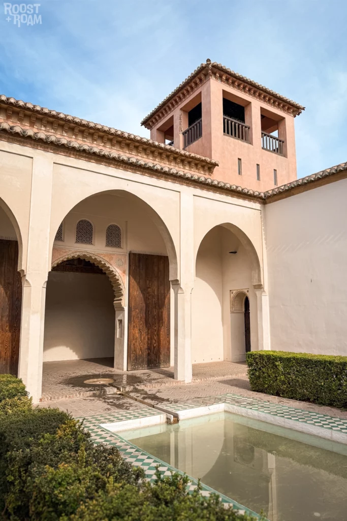 Inside Malaga Alcazaba