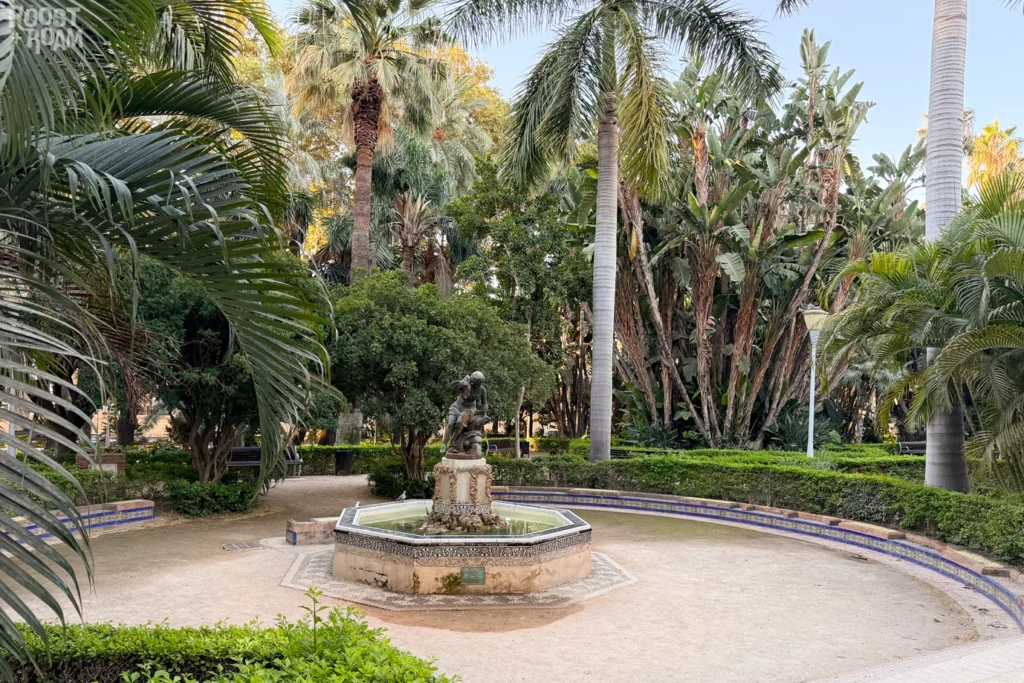 Malaga park garden