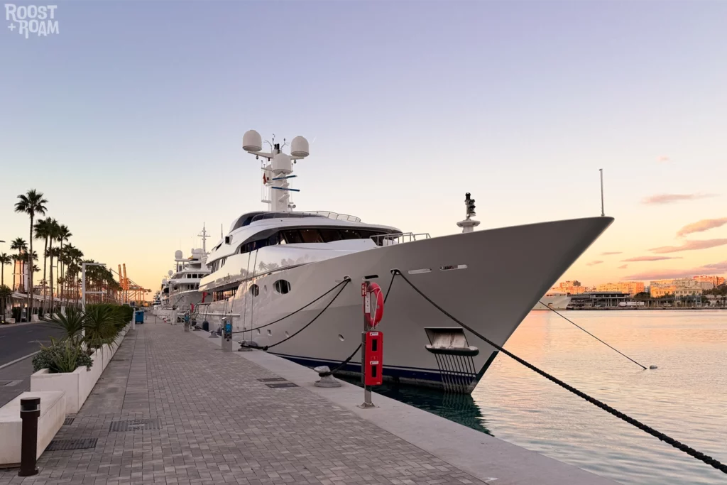Malaga super yachts