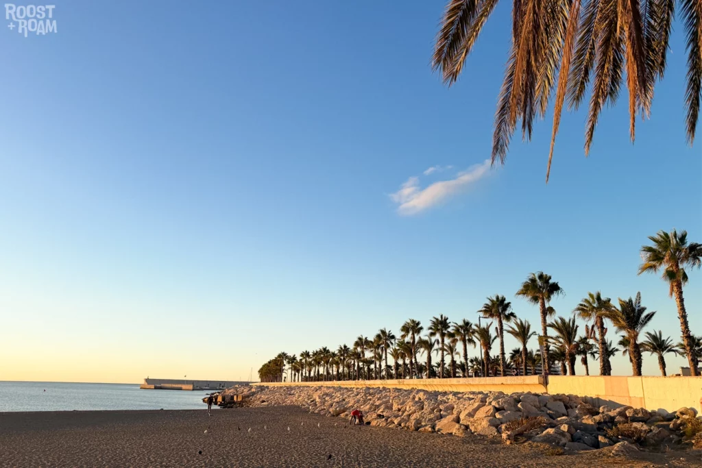 Malagueta beach Malaga