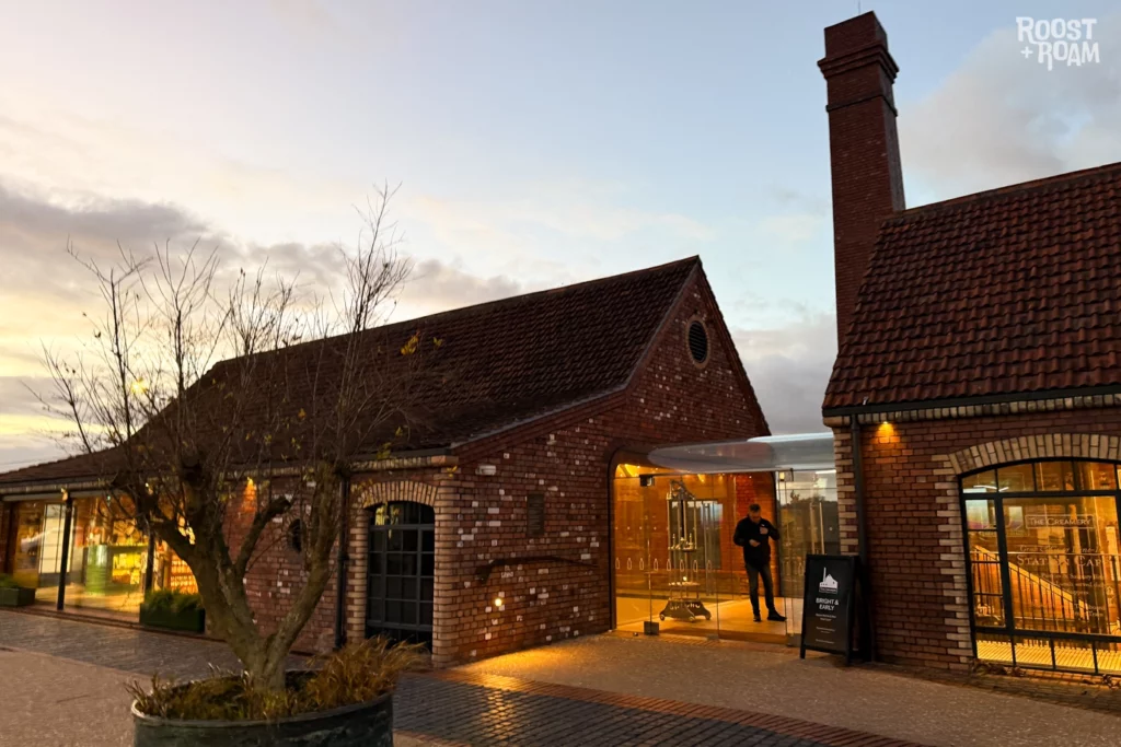 Outside The Creamery Station Cafe