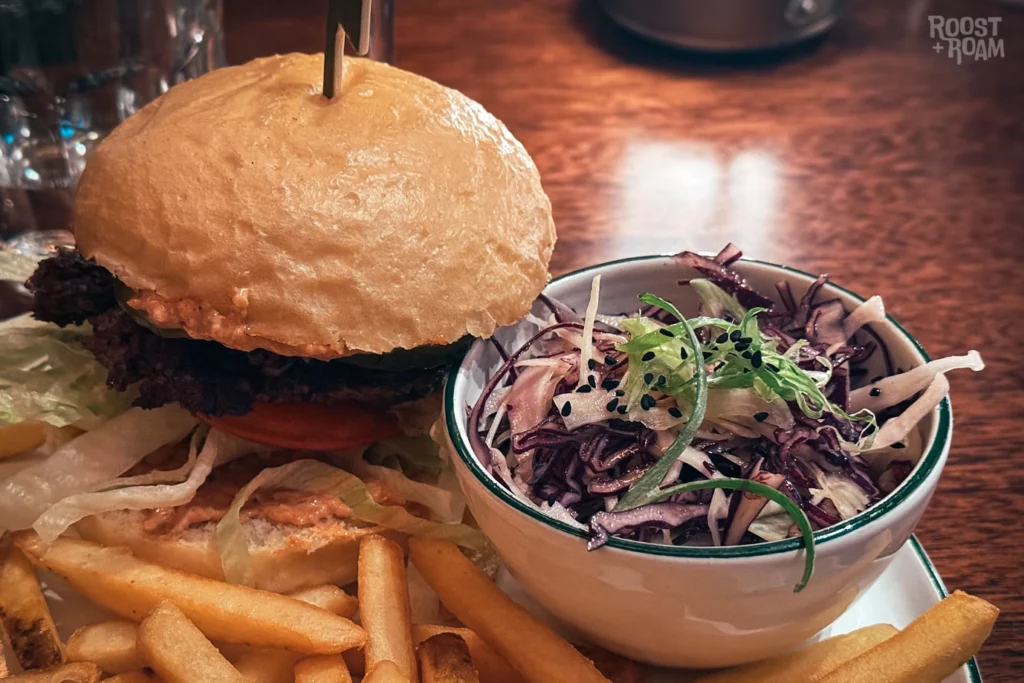 Smash burger The Creamery Station Cafe