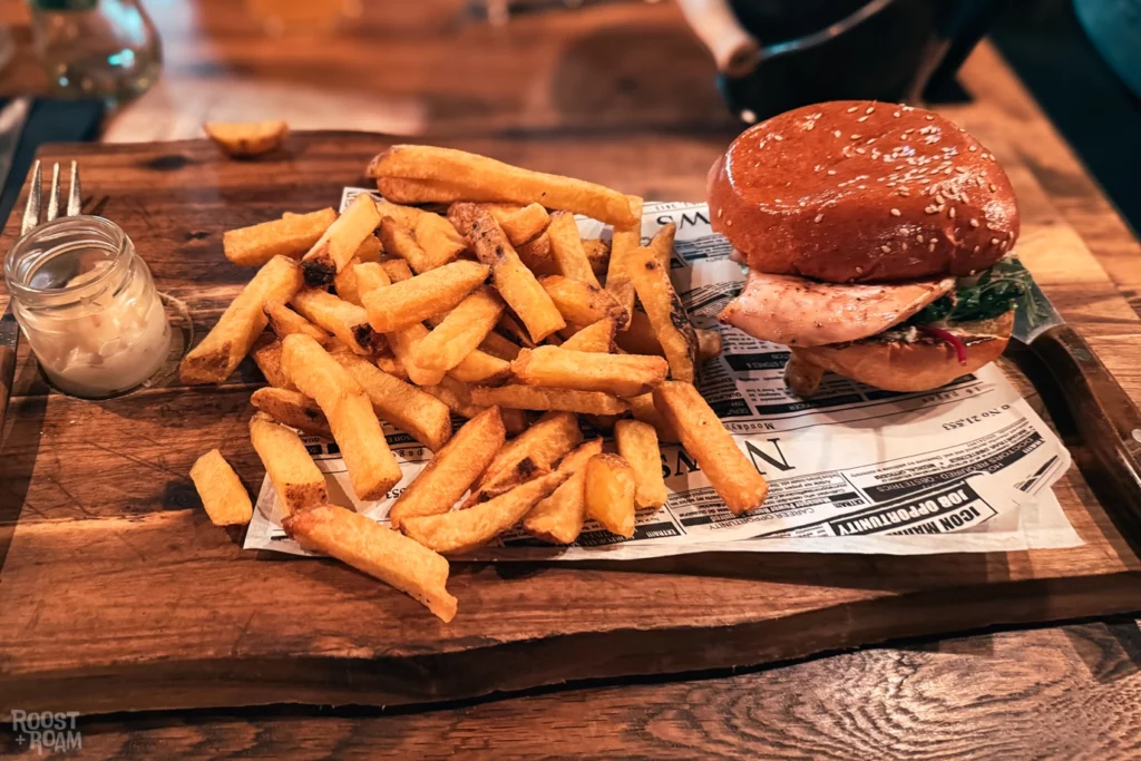 Uhrwerk Chicken Burger