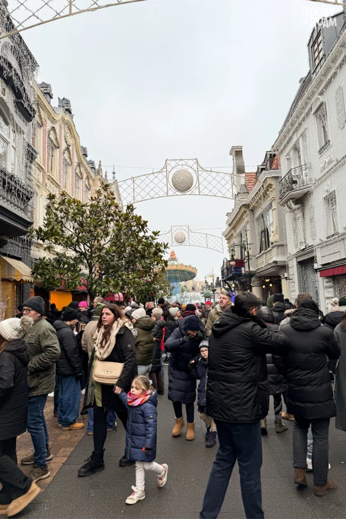 Berlin area of Phantasialand at Wintertraum