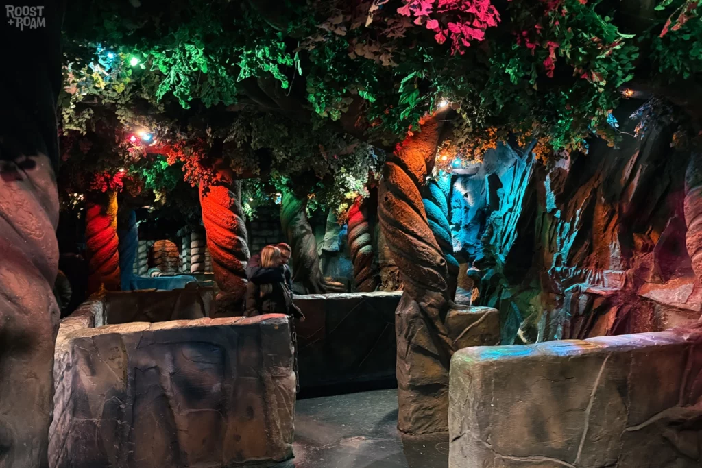 Geister Rikscha queue line