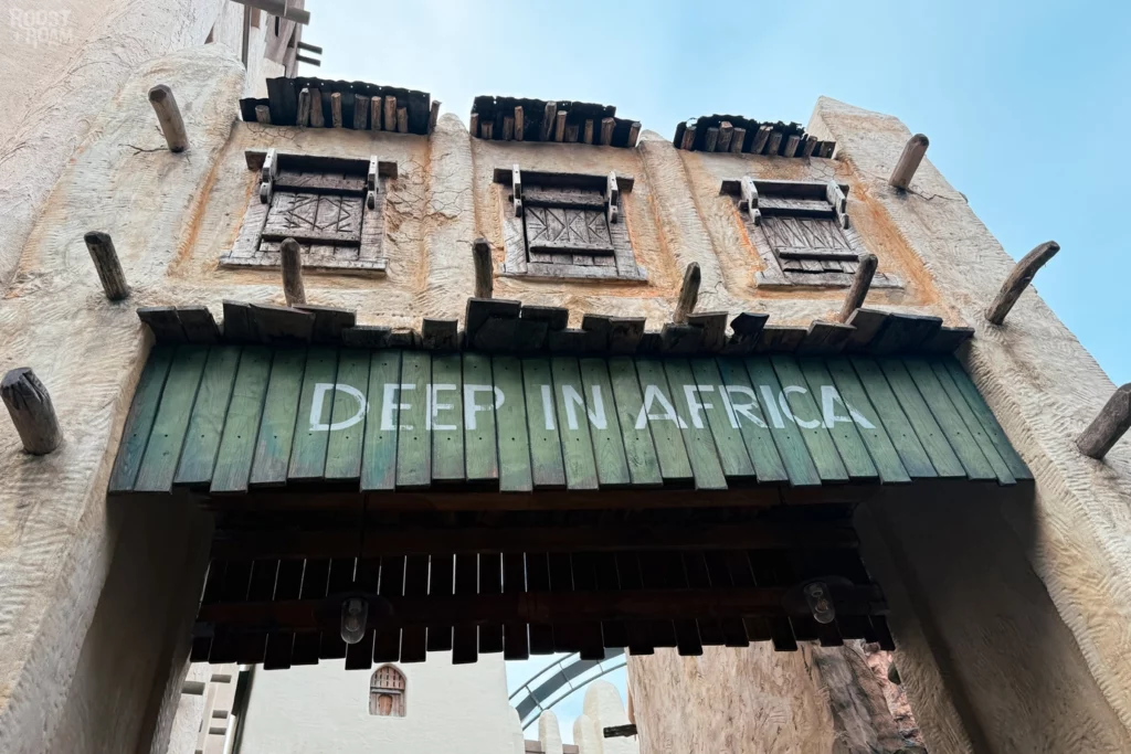 Deep in Africa Phantasialand entrance