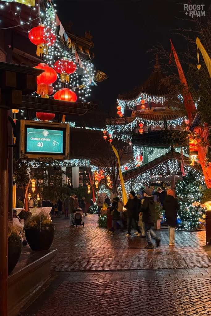 Phantasialand China Town area