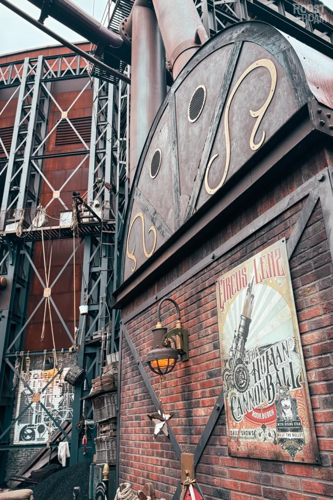 Rookburgh theming Phantasialand Germany