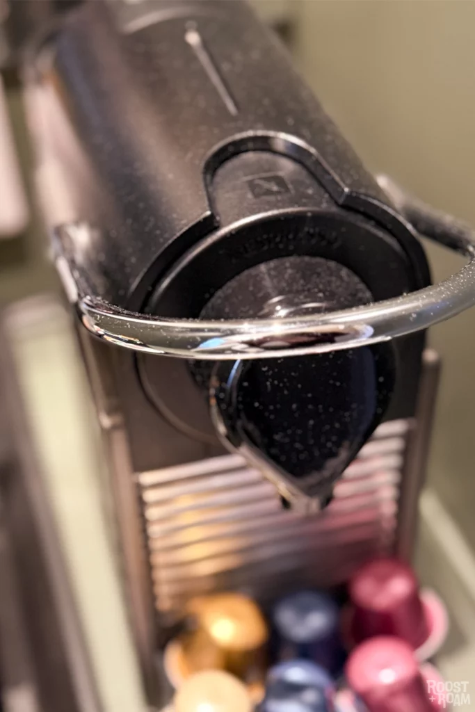 coffee machine The Bird Bath Hotel review