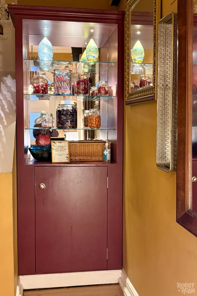 The Bird hotel Bath free pantry snacks