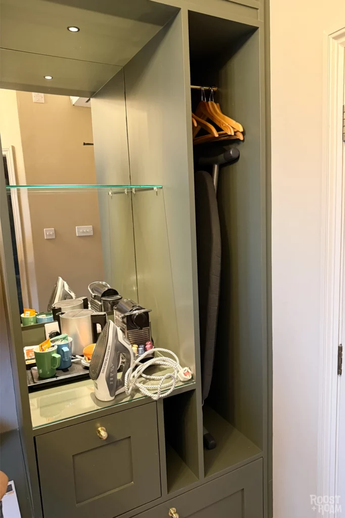 Wardrobe space The Bird hotel