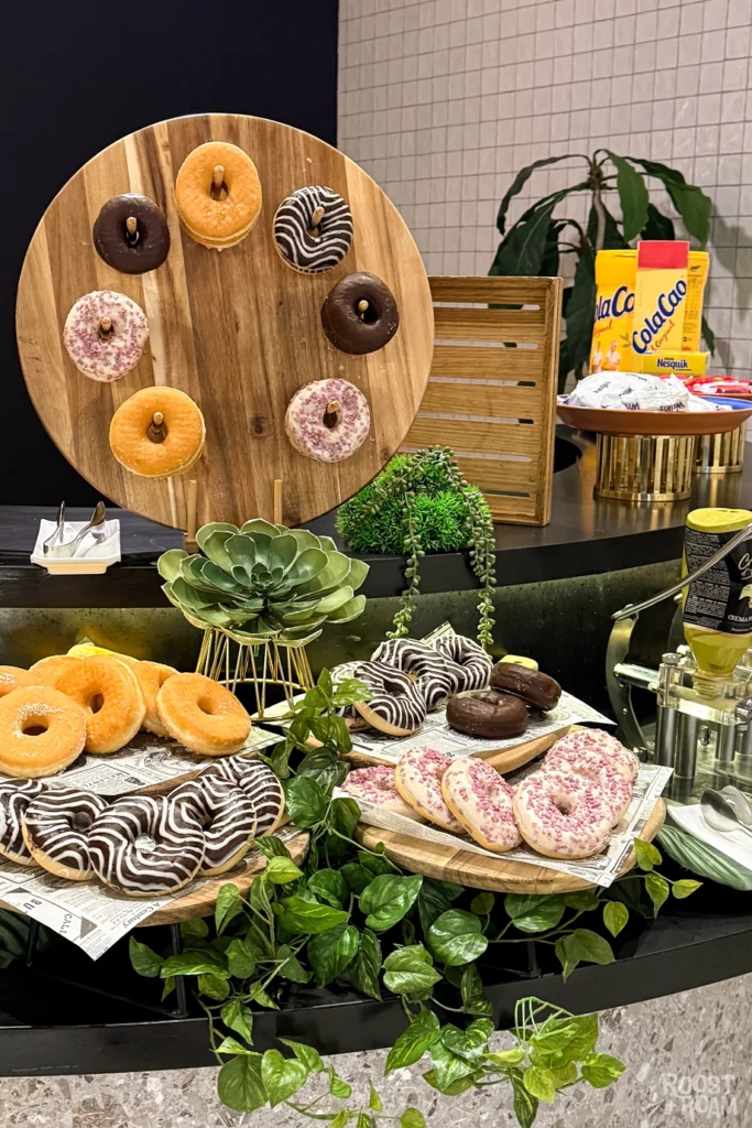 Hotel Barcelo Playa Blanca breakfast donuts