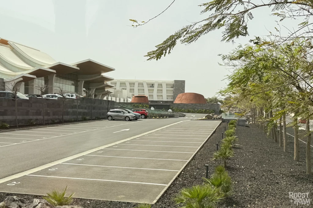 Hotel Barcelo Playa Blanca carpark