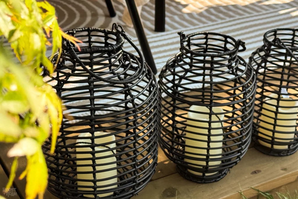 Garden lantern lighting from Very