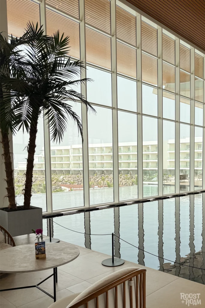 infinity pool reception Hotel Barcelo Playa Blanca