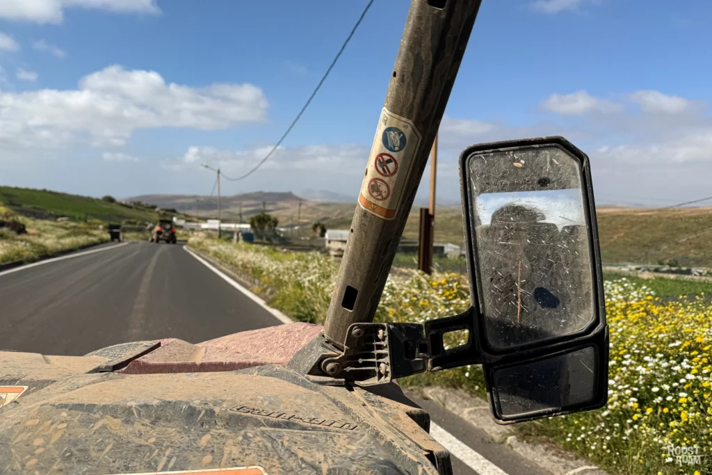 road driving buggy Lanzarote