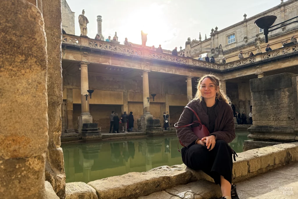 Visiting the Roman Baths in Bath review