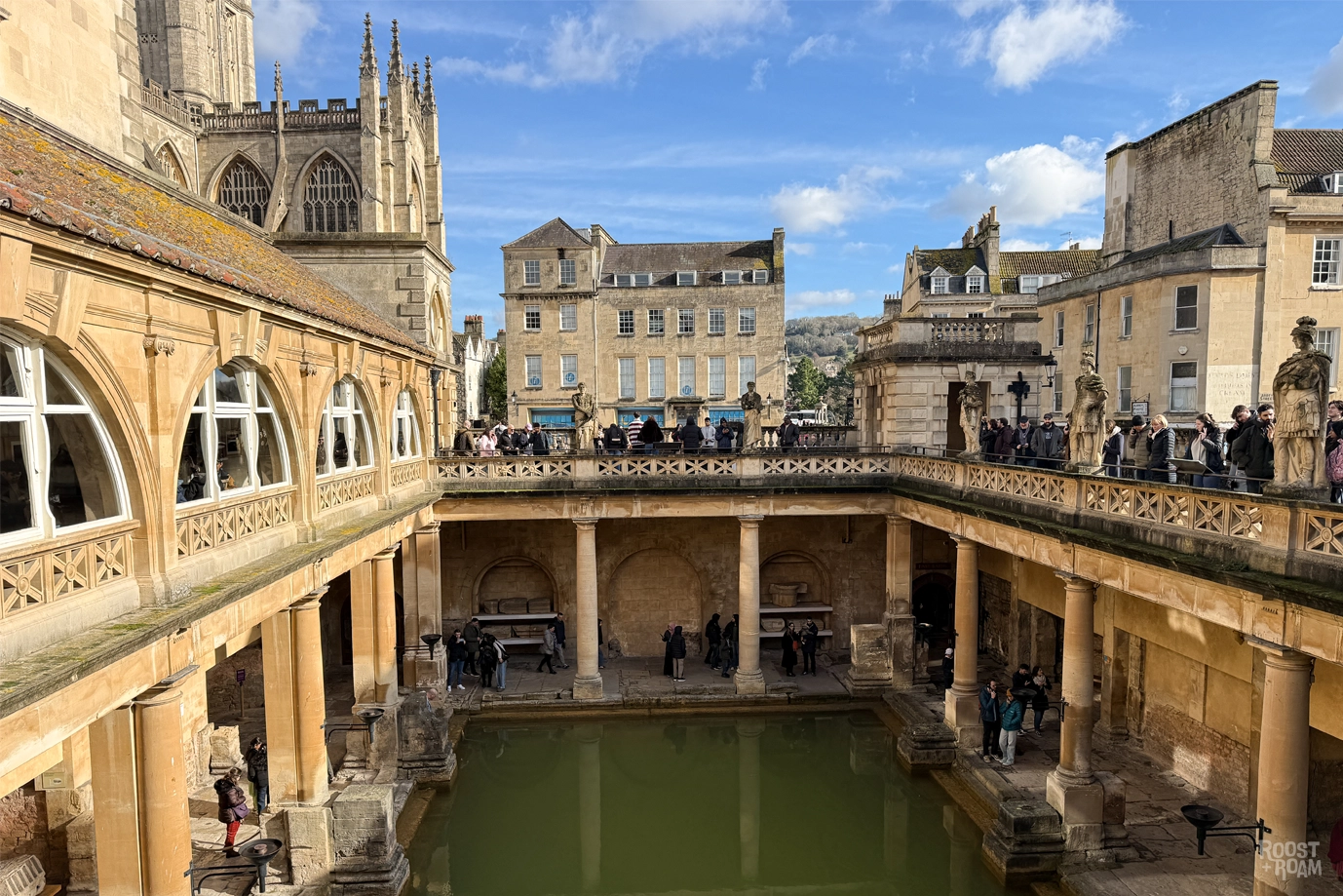 Visiting The Roman Baths England