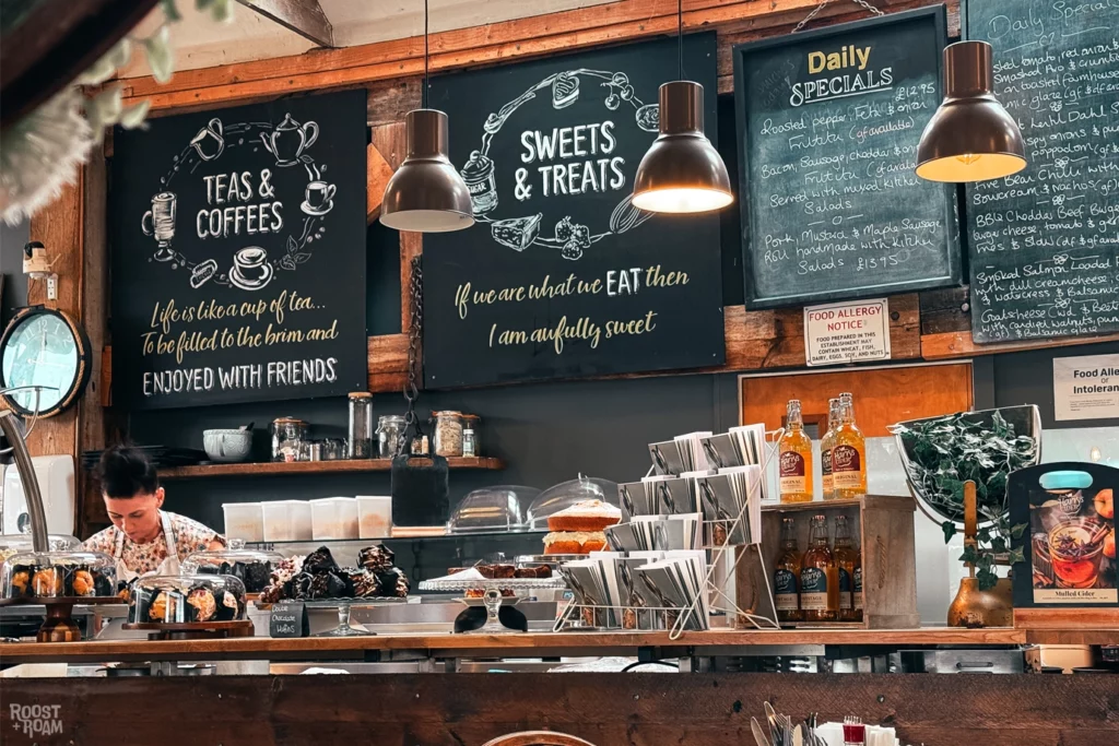 Best cafes in Langport Somerset - Kitchen at the Wharf