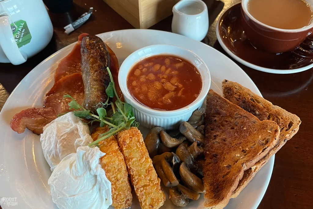 Kitchen at the Wharf breakfast