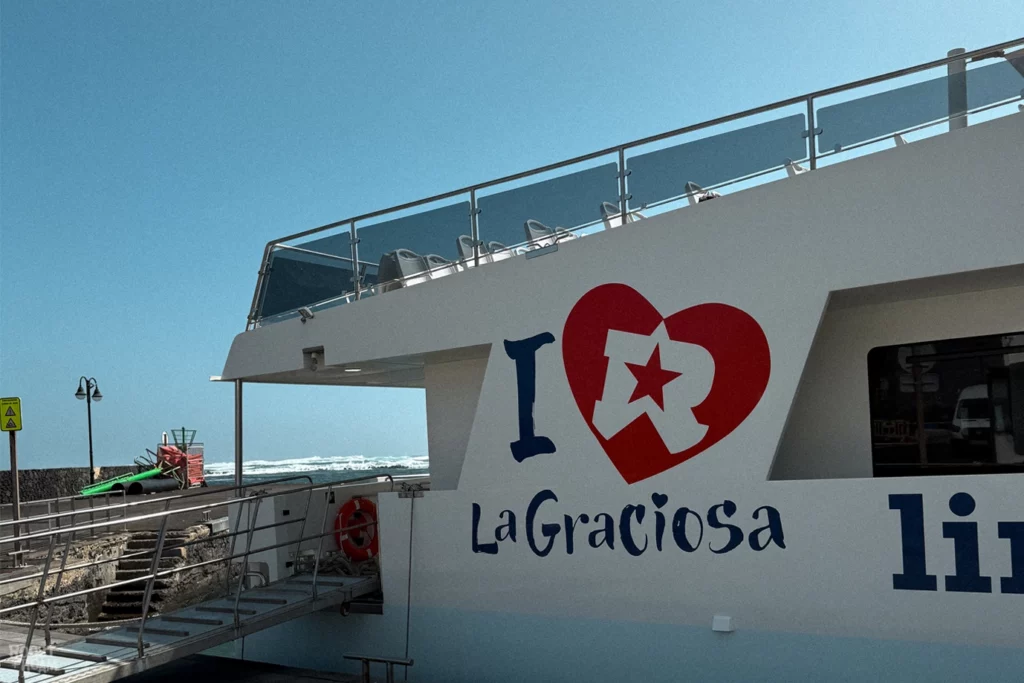 La Graciosa ferry from Lanzarote