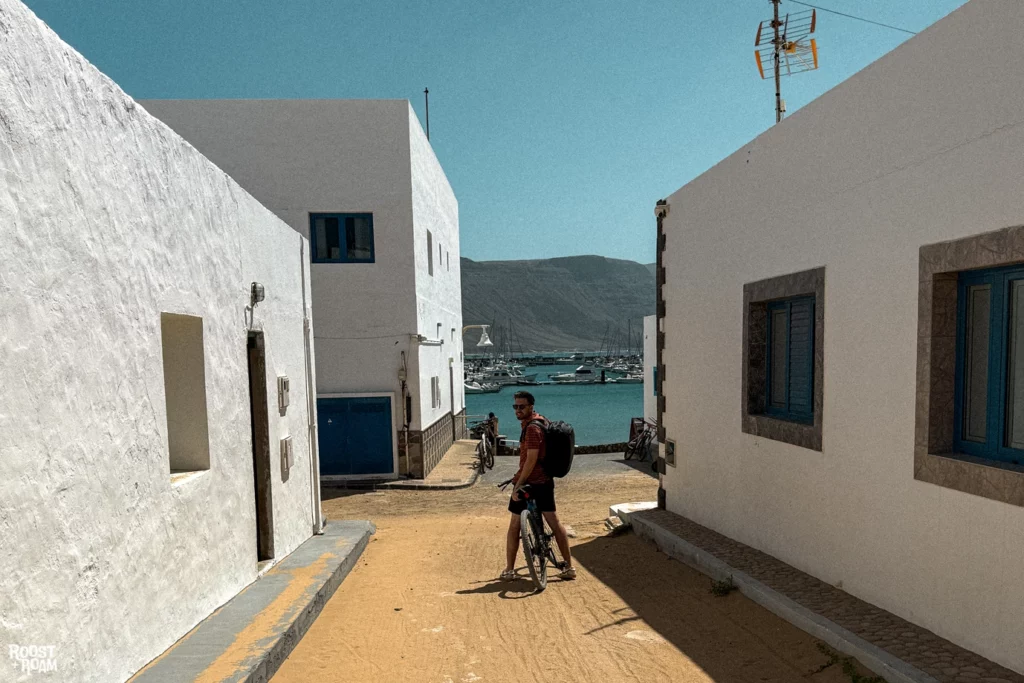 roads on La Graciosa