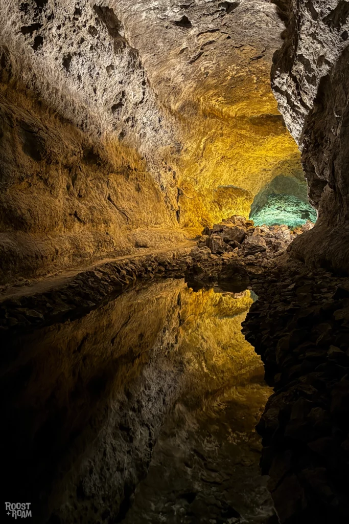 Cueva de los Verdes cave Lanzarote