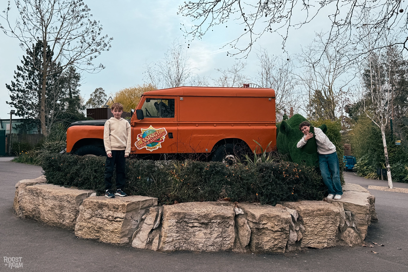 chessington World of Adventures with older kids