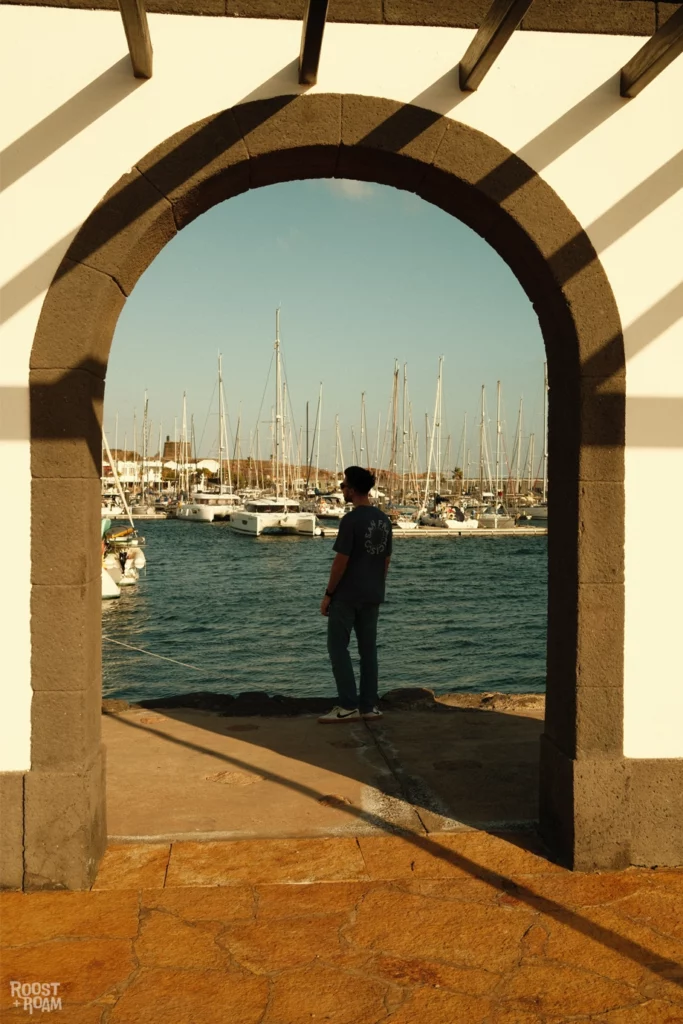 Rubicon Marina arch Lanzarote
