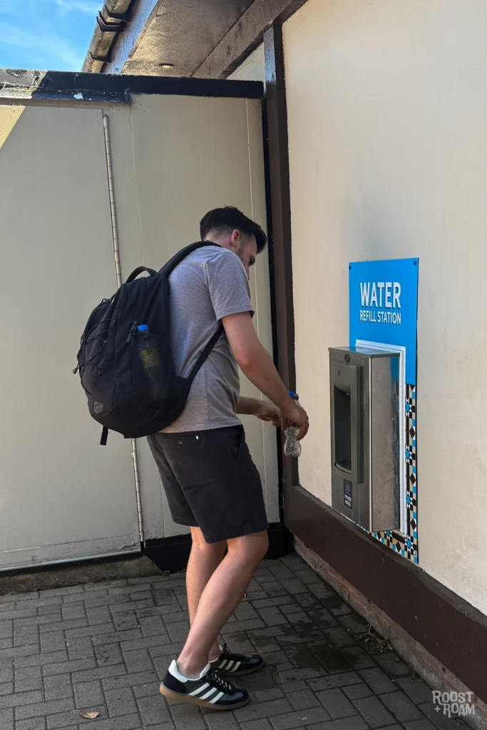 free water refills alton towers