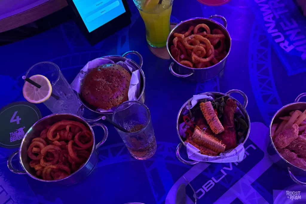 Rollercoaster restaurant Alton Towers food review