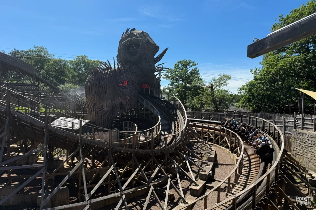 Wicker Man wooden coaster UK