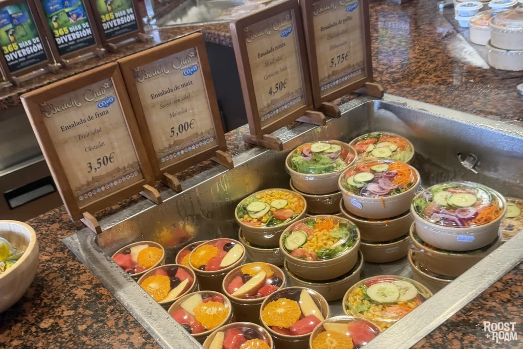 food at siam park