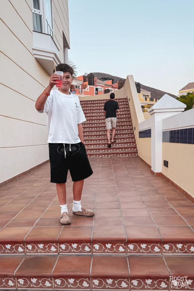 Gran Oasis steps