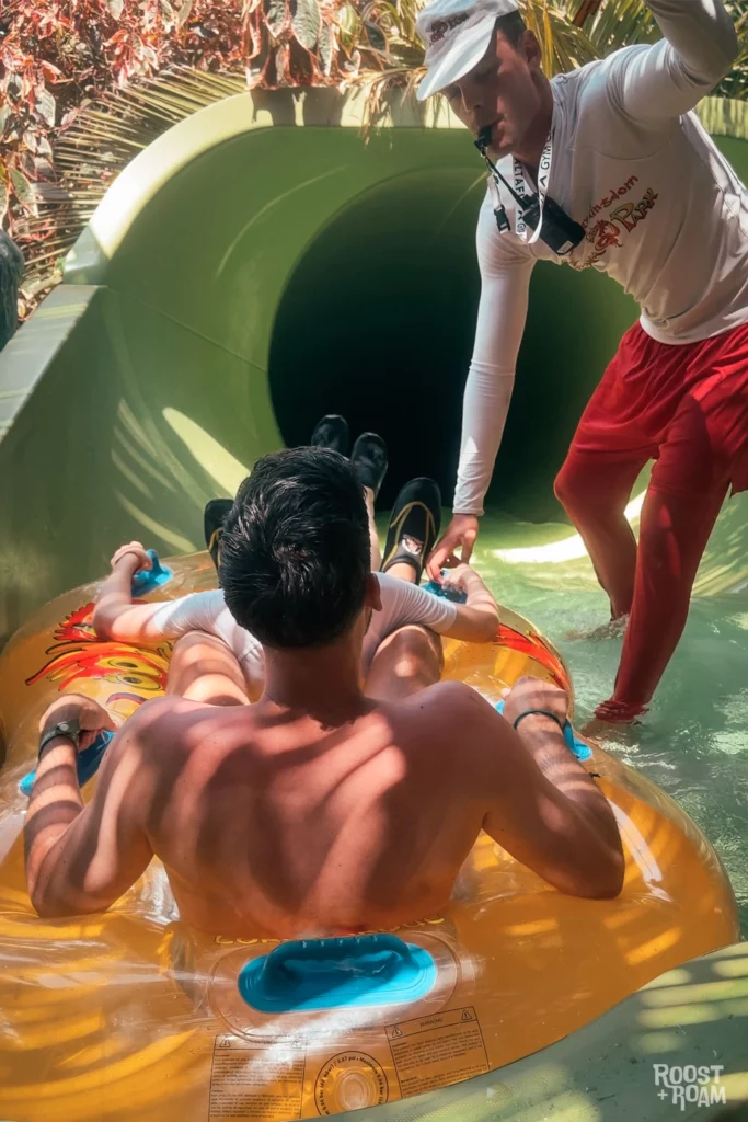Jungle Snakes slide at Siam Park