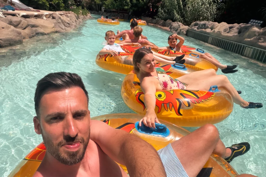 Mai thai river at Siam Park in Tenerife