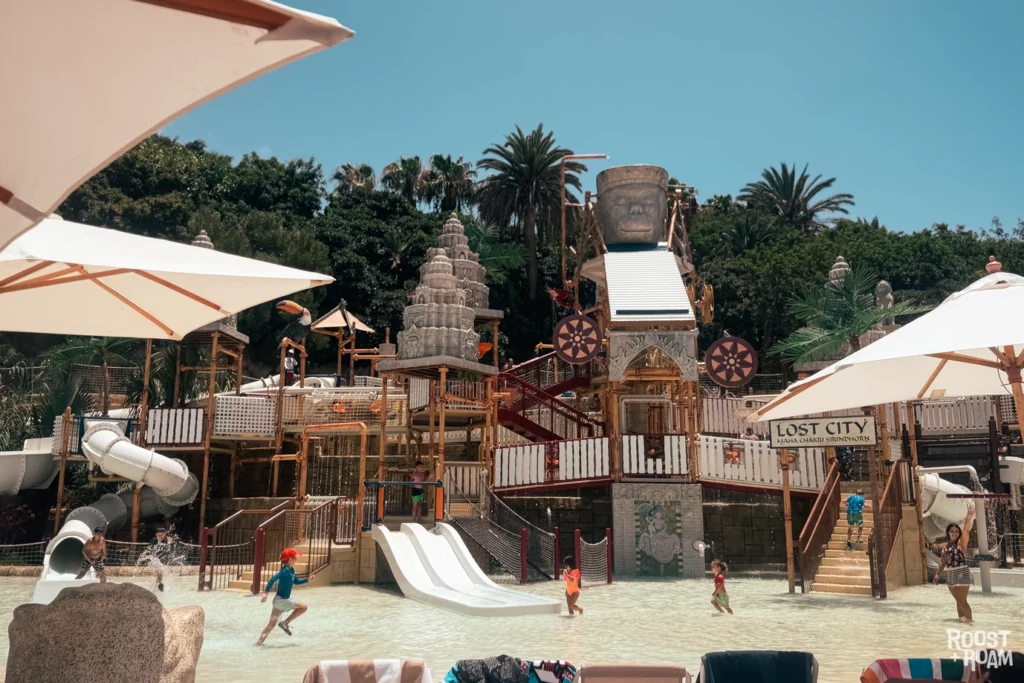 The lost city at Siam Park