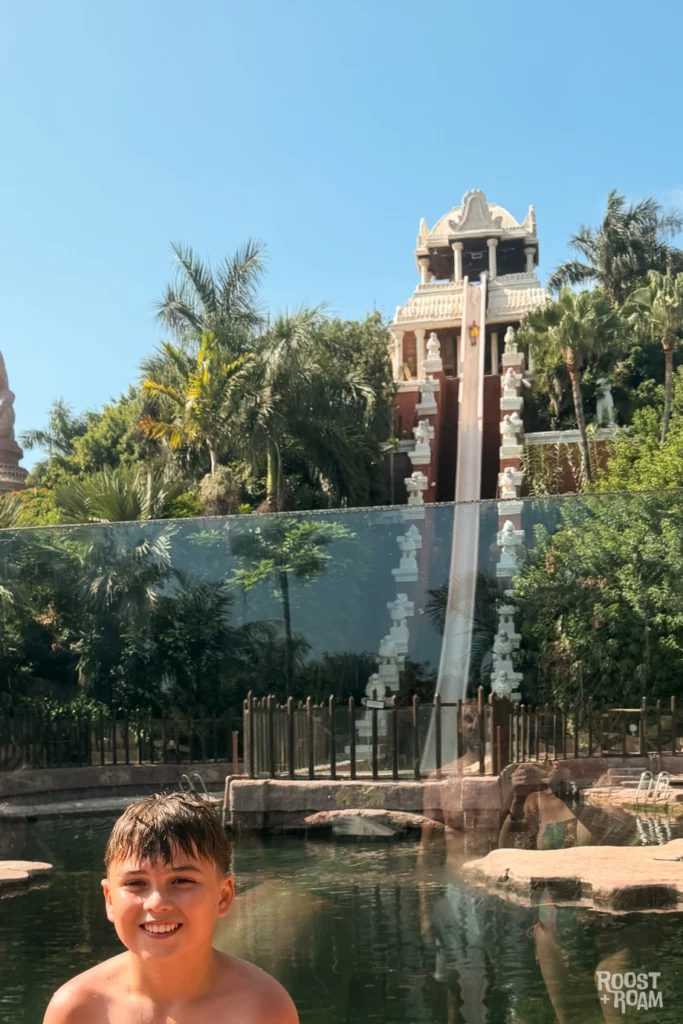 Tower of Power drop slide in tenerife