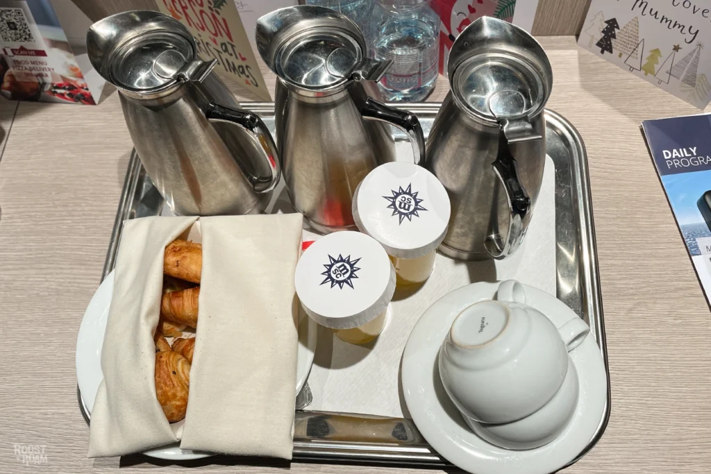 room service MSC Euribia cabin
