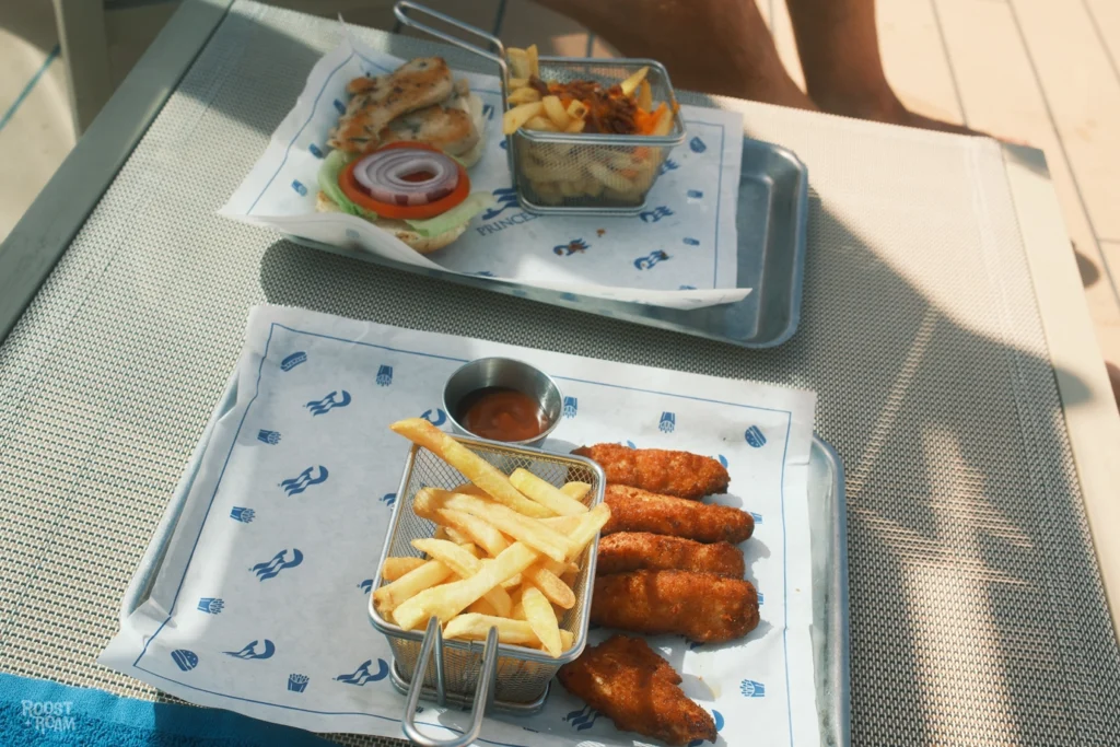 Oceannow food and drink delivery on Princess cruises