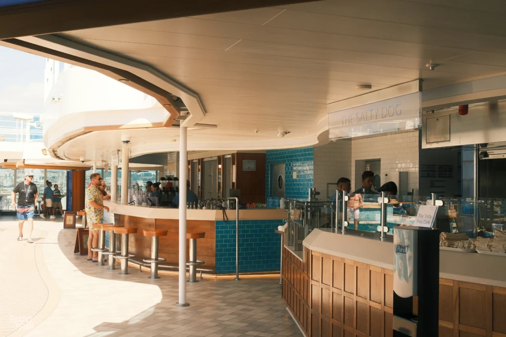 Salty Dog American food on Enchanted Princess