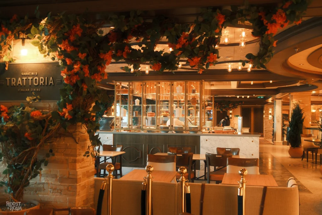 speciality dining restaurants on Enchanted Princess