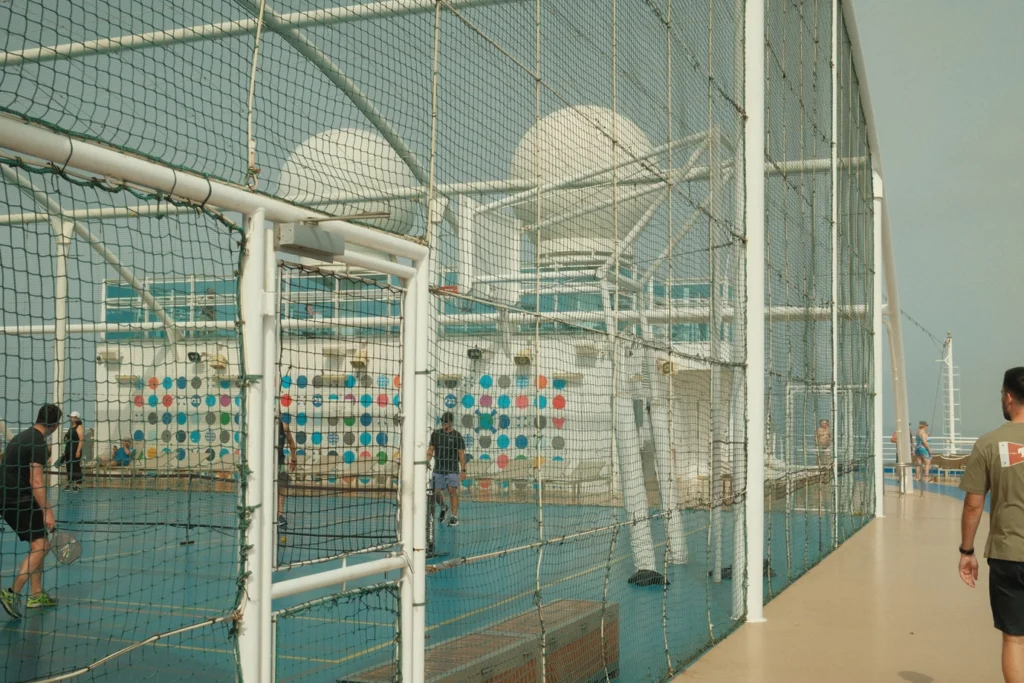sports court on Enchanted Princess