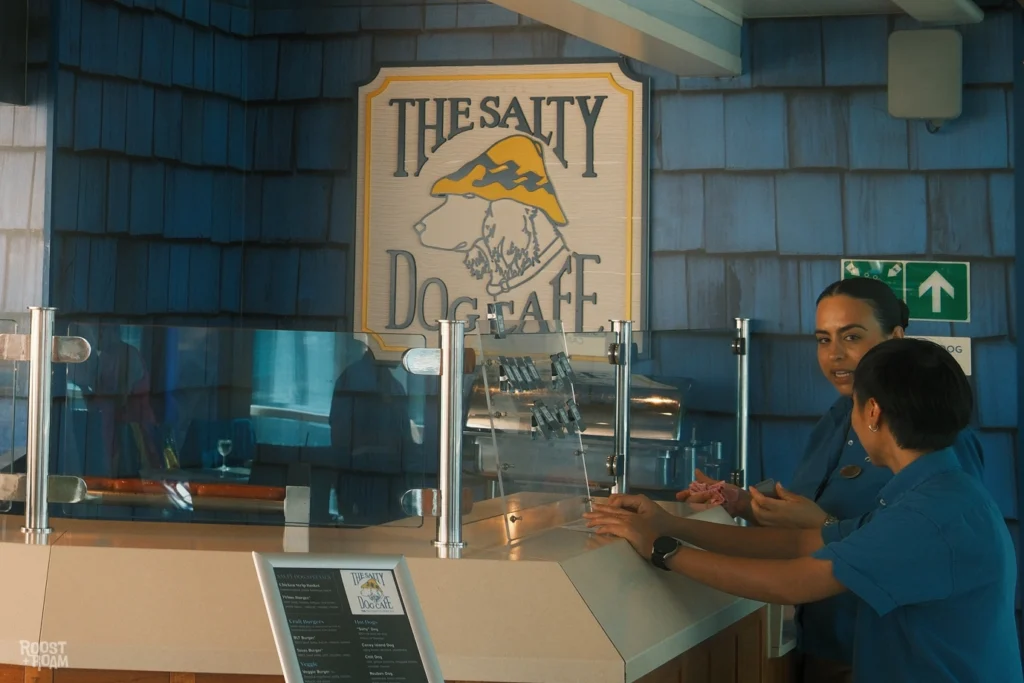 Salty Dog American food on Enchanted Princess